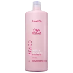 Wella Professionals Invigo Blonde Recharge - Shampoo Desamarelador 1L