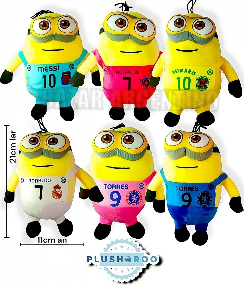 Peluches de Minion Disfraz Futbol