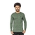 CAMISETA GOLA HENLEY M/L VERDE