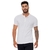 CAMISETA GOLA HENLEY PIQUET COMFORT BRANCA