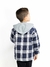 JAQUETA XADREZ RVRA KIDS MARINHO - comprar online