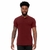 CAMISETA GOLA HENLEY PIQUET COMFORT BORDO