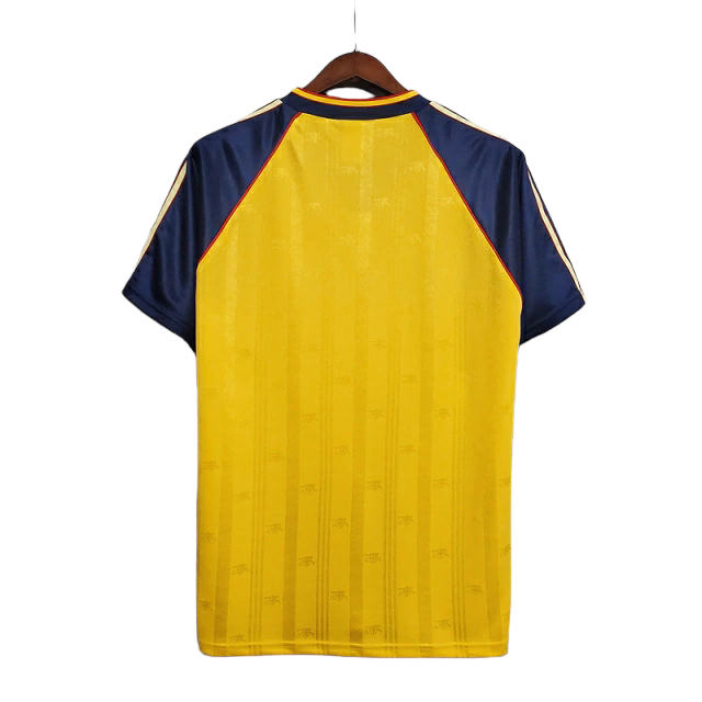 Camisa Seleção Brasil 1 Home Retro 1988 Topper Masculina - Amarelo