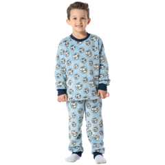 Pijama Futebol Blue