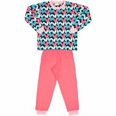 Pijama Conjunto Corações - comprar online