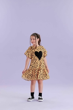 Vestido Coração de Oncinha - comprar online