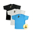 Kit 3 Camisetas Corrida Dry Fitness Tecido Furadinho Várias Cores Para treino na internet