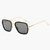 Óculos de sol com moldura quadrada punk para homens e mulheres Tony Stark ócul na internet