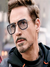 Óculos de sol com moldura quadrada punk para homens e mulheres Tony Stark ócul na internet