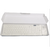 Kit Teclado E Mouse Sem Fio Wireless 2.4ghz 3200dpi Óptico Branco e Preto