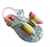 Sandália Infantil Juju Baby Laço Tie Dye Rosa Glitter Moda Infantil Calçados na internet