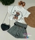 Conjunto Urso Cinza