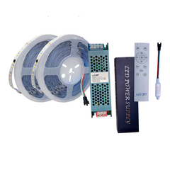 Kit 20 Metros Tira Led Secuencial Con Fuente 110V o 220V. Conector 1 a 4 - comprar en línea