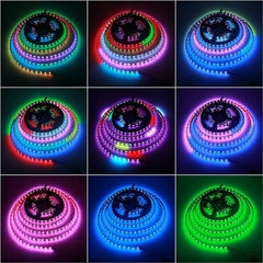 Tira Led 5050 RGB Secuencial 12V Bluetooth App IP65 Caballo de Troya Running Strip en internet