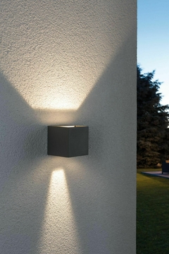 Lámpara Pared Multiángulos LED Arbotante Negro Luz Cálida o Luz de Día Aplique de Pared Eco en internet