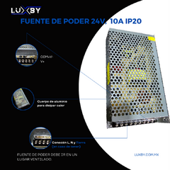 Imagen de Kit 10 Metros Tira Led Secuencial Con Fuente 110V o 220V 24V