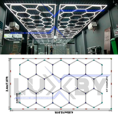 Kit Hexagonos Led 4.84 m x 2.45m - comprar en línea