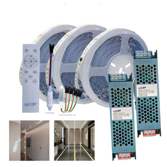 Kit 30 Metros Tira Led Secuencial Con Fuente 110V o 220V. Conector 1 a 4 - comprar en línea