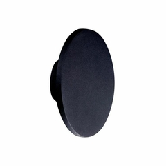 Arbotante Pared Premium 3 Tonos Circular Carcasa Color Negro 12w - Luxby Iluminacion