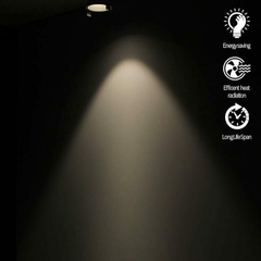 Spot Led Dirigible Modelo "Black E-B" Luz Neutra en internet