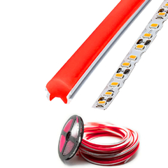 Rollo 25 metros Tira Led Neon Flex Segunda Generación 12V - tienda en línea