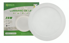 Spot Led Empotrable 28w Eco Luz Blanco Frío 6500k - comprar en línea