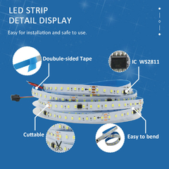 Kit 10 Metros Tira Led Secuencial Con Fuente 110V o 220V 24V en internet