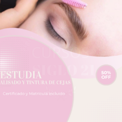 Curso Alisado y tintura de cejas