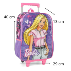 Kit Barbie Mochila De Rodinha + Lancheira - comprar online