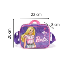 Kit Barbie Mochila De Rodinha + Lancheira na internet