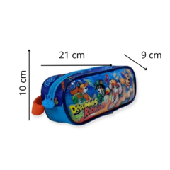 Imagem do Kit Mochila De Rodinha Escolar Infantil Doguinhos Radicais-Clio Stylo Azul