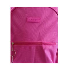 Mochila De Carrinho Feminina Escolar Skeet Pink e Turquesa na internet