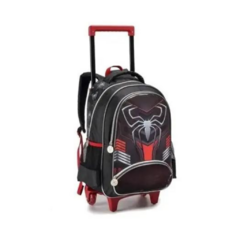 Kit Mochila Rodinha Infantil Masculino Grande Aranha Menino C/Alça Lancheira Estojo Dark Spider - loja online