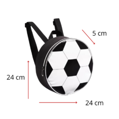 Kit Mochila Escolar Lancheira E Estojo Bola Futebol Meninos - loja online