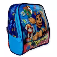 Kit Mochila De Rodinha Escolar Infantil Doguinhos Radicais-Clio Stylo Azul na internet