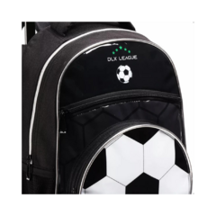 Kit Mochila Escolar Lancheira E Estojo Bola Futebol Meninos