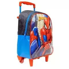 Mochila com Rodas Homem Aranha Spider Man X1 PRETO - Xeryus - comprar online