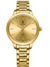 Relógio Feminino Minimalista Dourado Aço Inox Vanglore Essence 3382b 36 mm