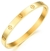 Bracelete Feminino Dourado Aço Inoxidável Vanglore 1252