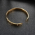Bracelete Feminino Dourado Aço Inoxidável Vanglore 1250 - comprar online