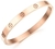 Bracelete Feminino Rose Gold Aço Inoxidável Vanglore 1252