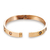 Bracelete Feminino Rose Gold Aço Inoxidável Vanglore 1250 - comprar online