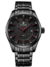 Relógio Masculino Preto Ponteiro Vermelho Aço Inox Vanglore Nexus 4825a 44 mm