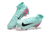 Chuteira Cano Alto Nike Air Zoom Mercurial Superfly IIX Elite Azul com Rosa - Campo - Lançamento 2024/25