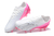 Chuteira Adidas X Speedportal Elite Rosa com Branco - Campo - Lançamento 2024/25