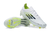 Chuteira Adidas F50 Elite Laceless Branca com Verde - Campo - Lançamento 2024/25 na internet