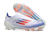 Chuteira Adidas F50 Elite Laceless Branca com detalhes - Campo - Lançamento 2024/25 - comprar online