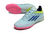 Chuteira Adidas F50 Pro Azul com Rosa - Futsal - Lançamento 2024/25 na internet