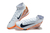 Chuteira Cano Alto Nike Air Zoom Mercurial Superfly IIX Elite Branco e Laranja - Society - Lançamento 2024/25