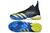 CHUTEIRA SOCIETY ADIDAS PREDATOR FREAK TF - PRETA COM DETALHES EM VERDE